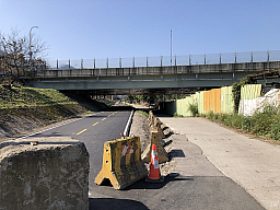 三鶯路29巷下方的自行車道