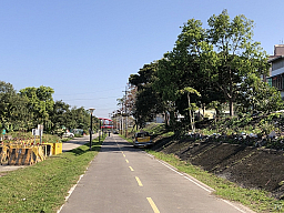 三鶯路29巷下方的自行車道