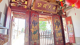 潘岳雄門神彩繪